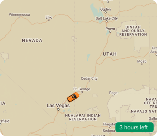 Real-Time Tracking Map