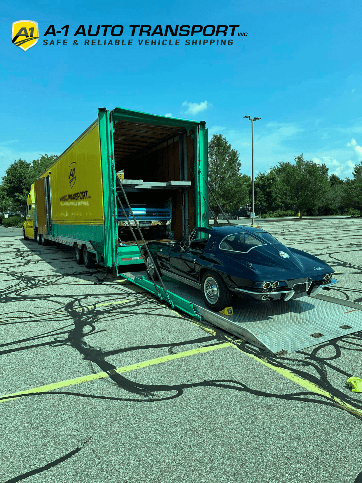 Enclosed Classic Car Transport, Raleigh to Scottsdale AZ