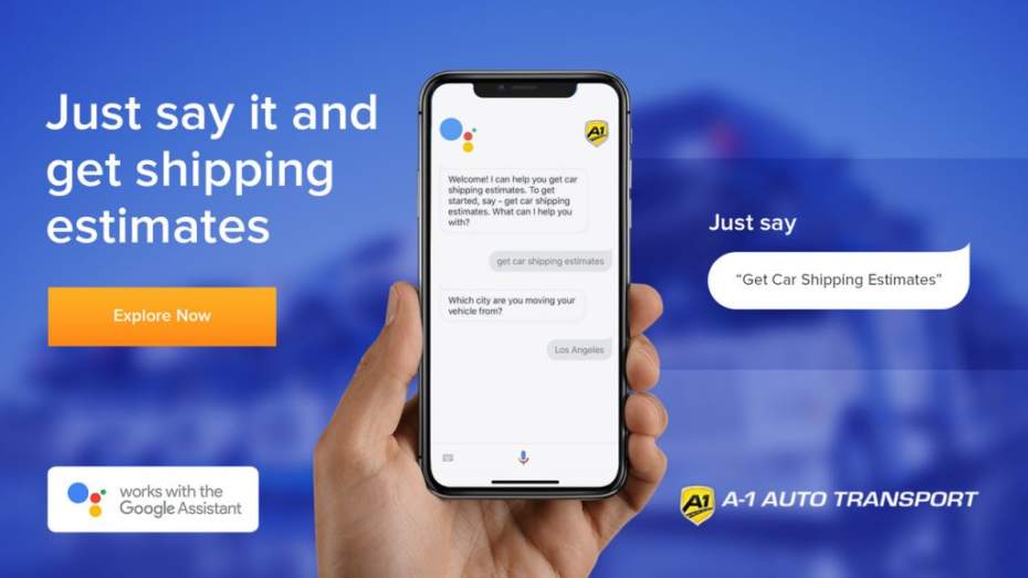 Introducing the New A-1 Auto Transport Google Assistant Voice Bot