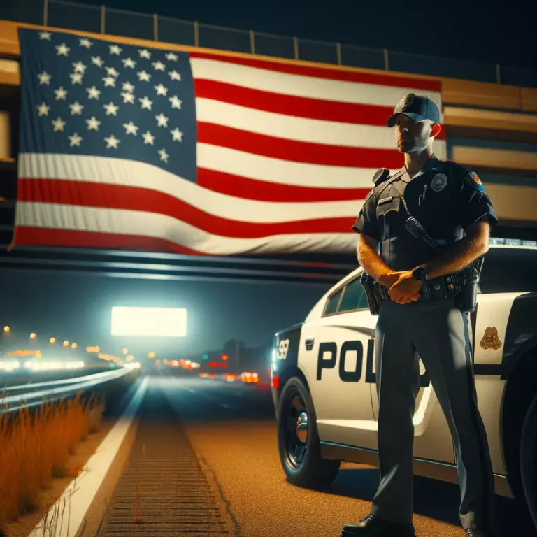 An Oklahoma Highway Patrol Officer