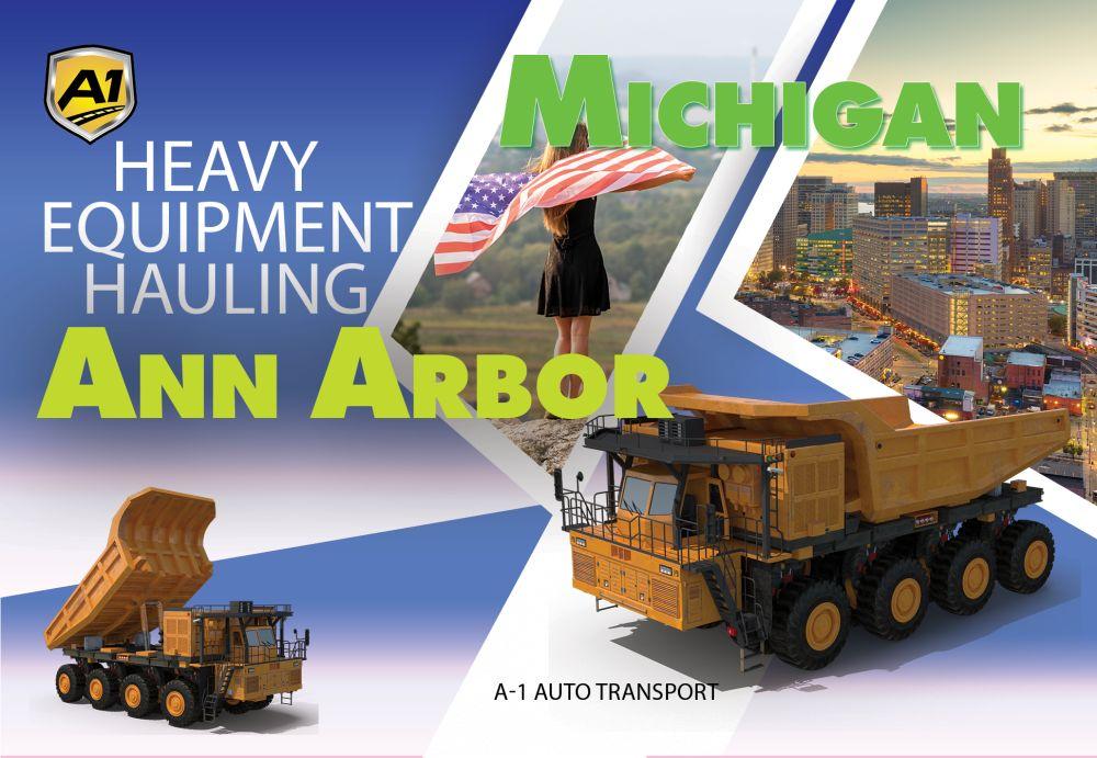 Ann Arbor Heavy Equipment Shipping Rates A1 Auto Transport Company MI