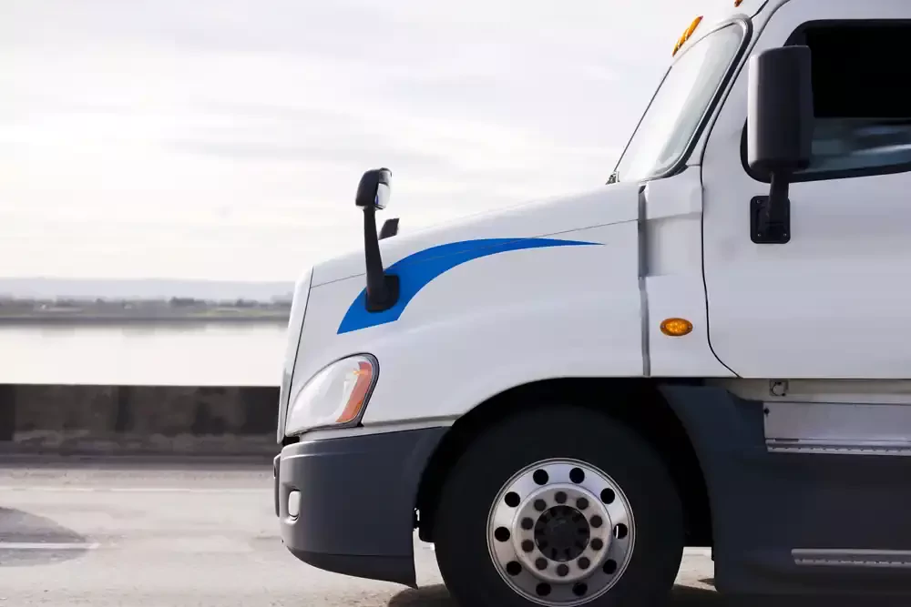 white truck