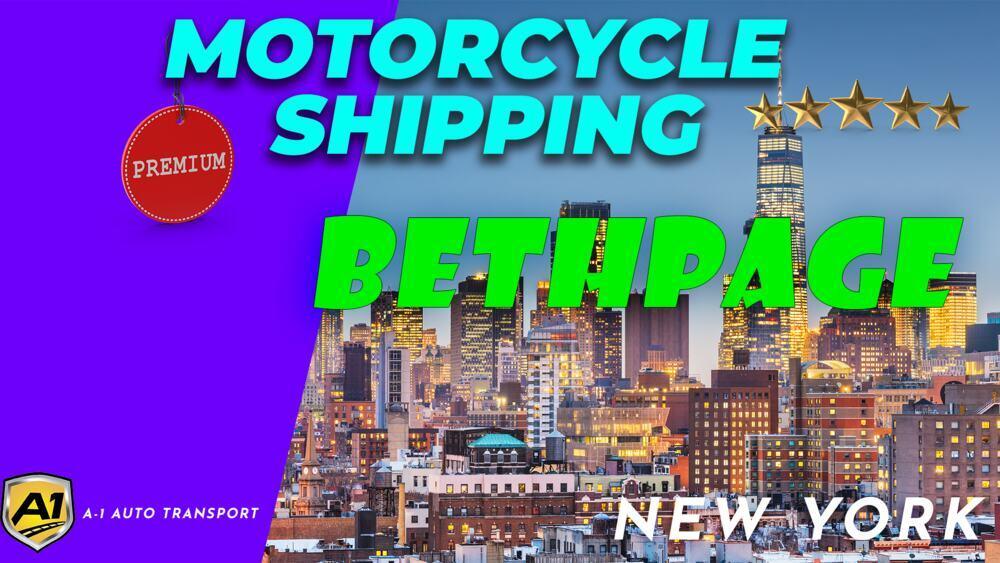 Bethpage Motorcycle Shipping Rates A1 Auto Transport Company NY