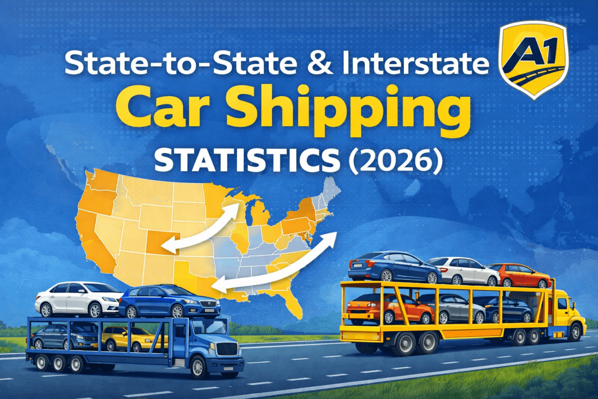State-to-State & Interstate Car Shipping Statistics (2026)