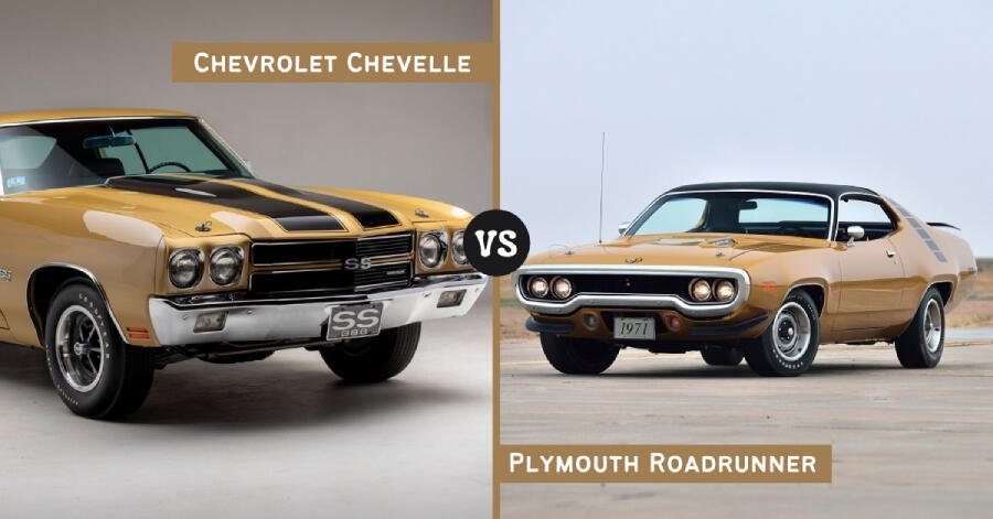 The Chevrolet Chevelle Versus The Plymouth Roadrunner