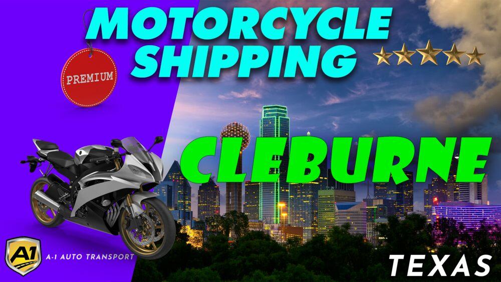 Cleburne Motorcycle Shipping Rates A1 Auto Transport Company TX