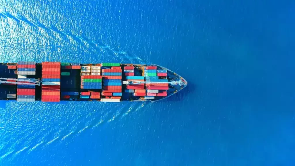 transporting goods through the sea