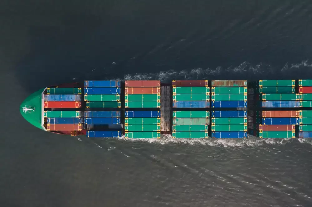 transporting goods through the sea