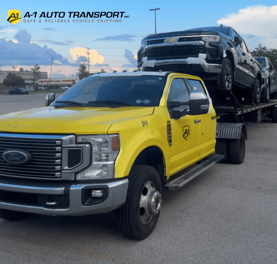 Chevy Pickup Transport: Dallas to Denver Open Carrier