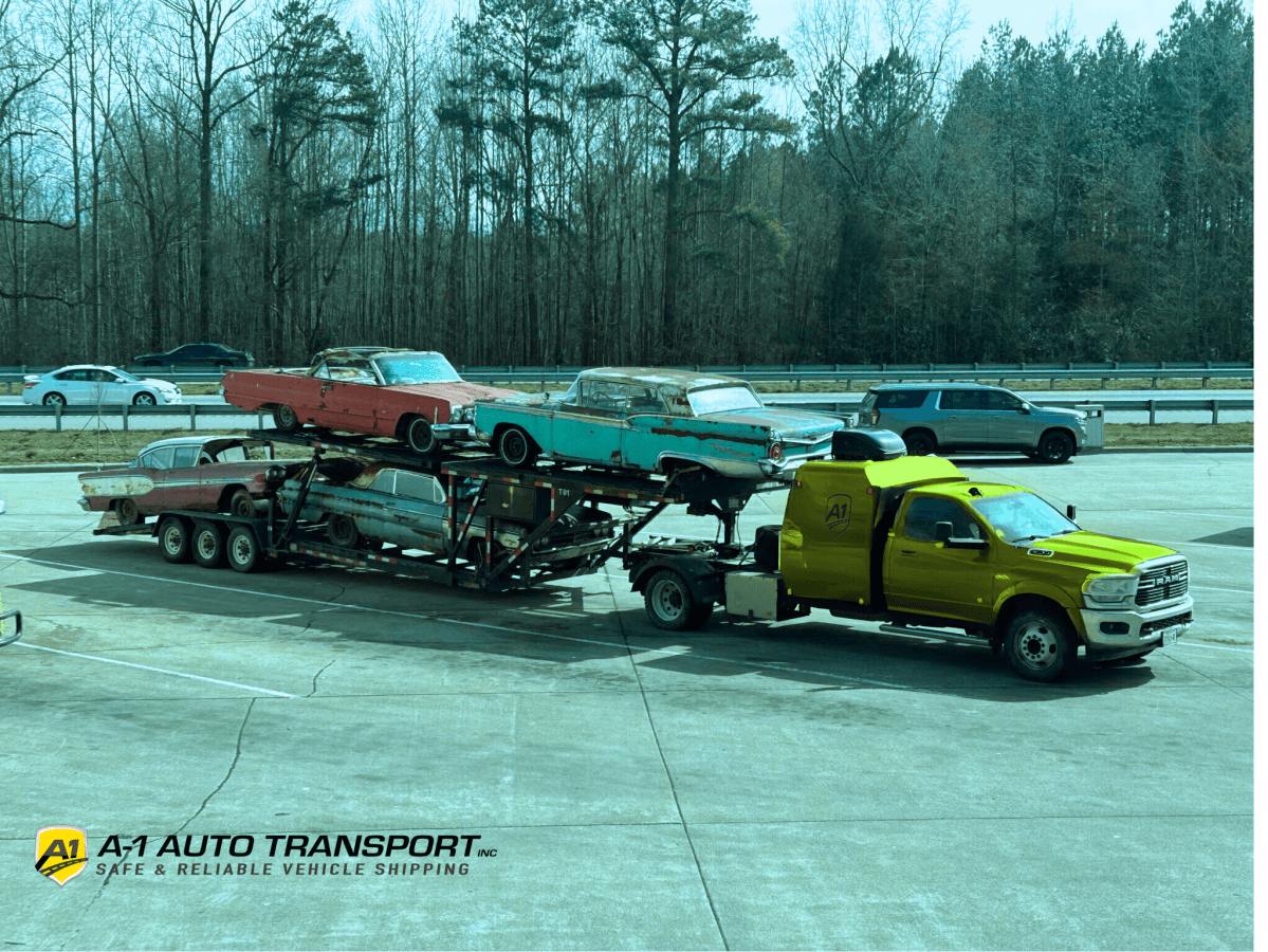 5 Classic Cars Hauled from Savannah to Des Moines in 4 Days