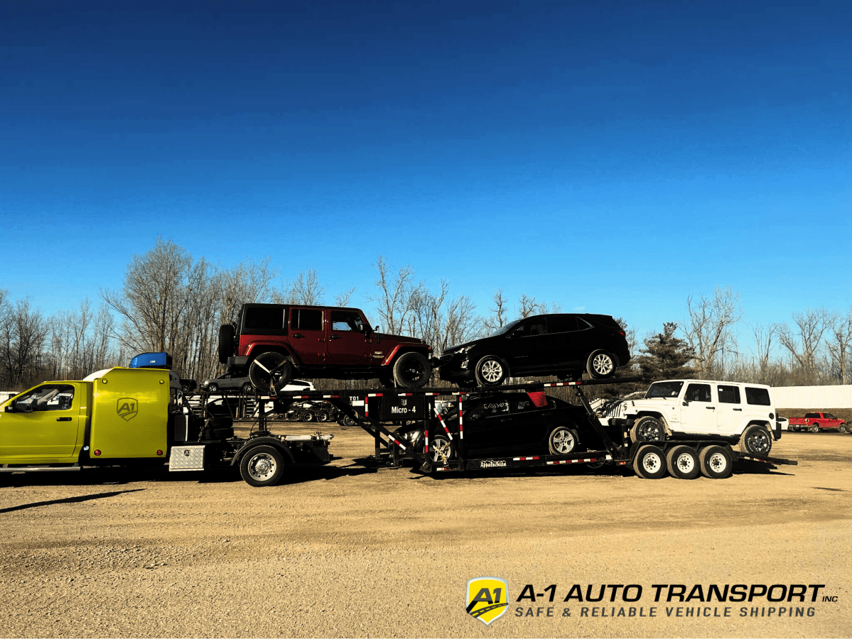 5 Vehicles Hauled from Cleveland to Albuquerque in 4–5 Days