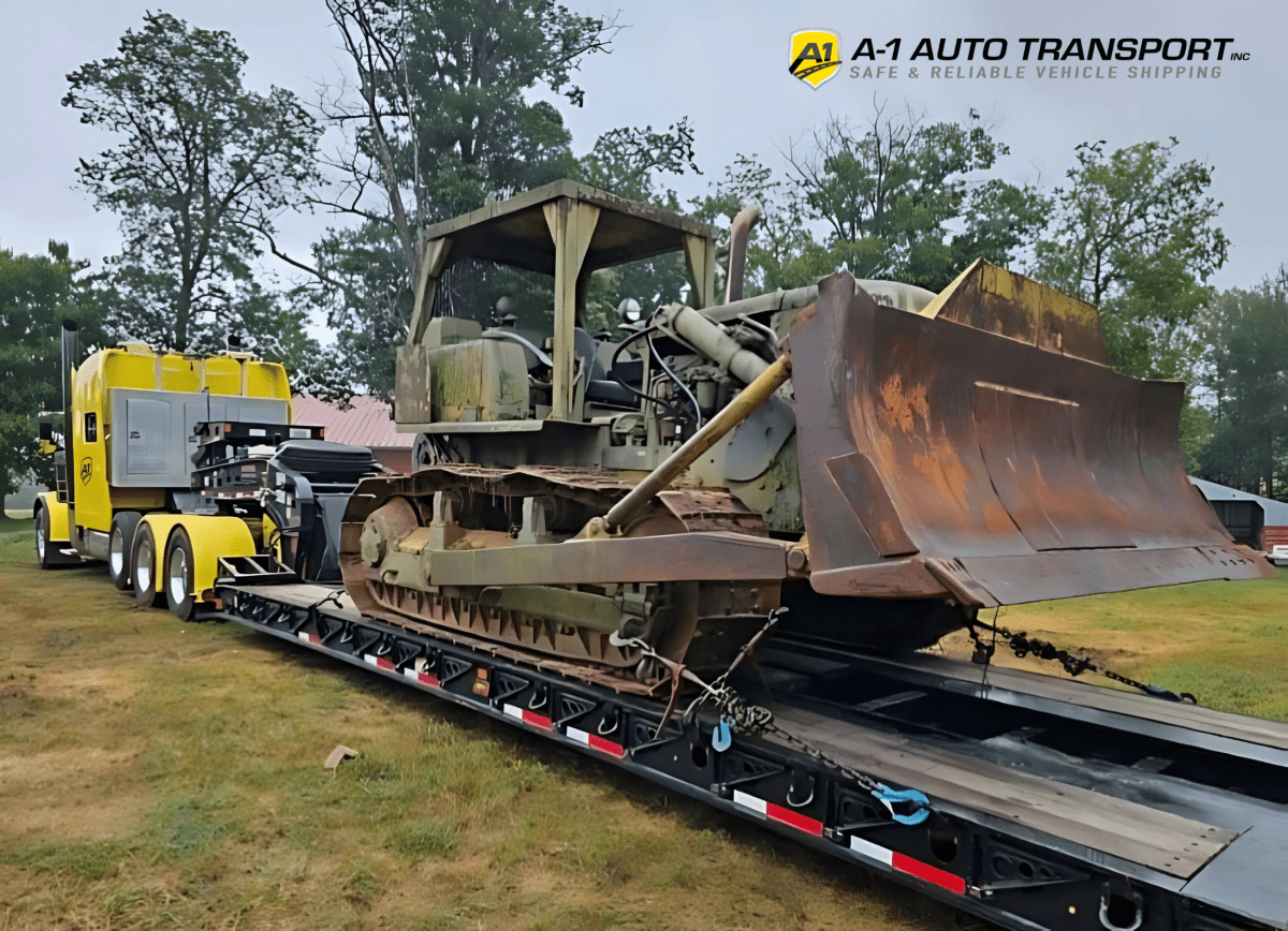 Heavy Equipment Transport from San Jose CA to Portland OR | A1 Auto Transport