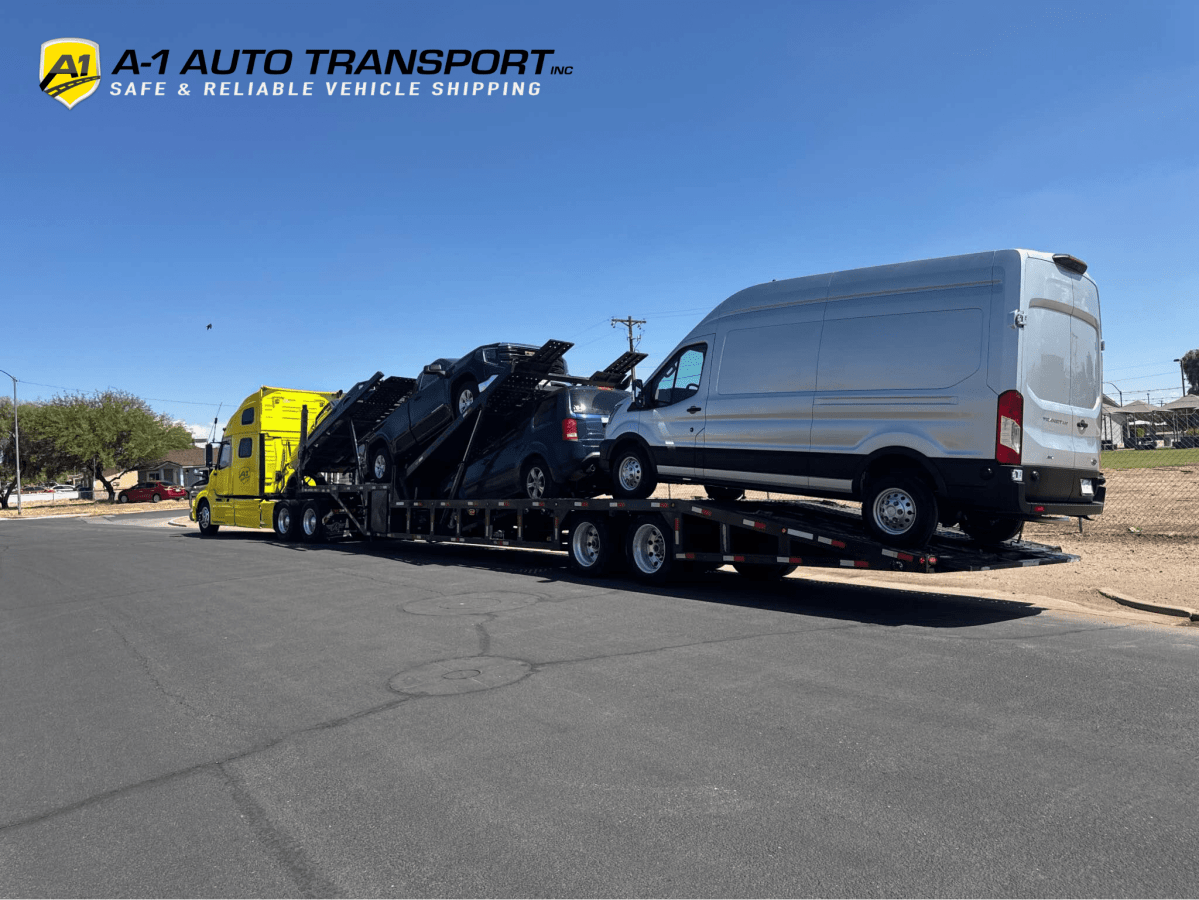Cargo Van & Family Vehicle Shipment, El Paso to Colorado Springs
