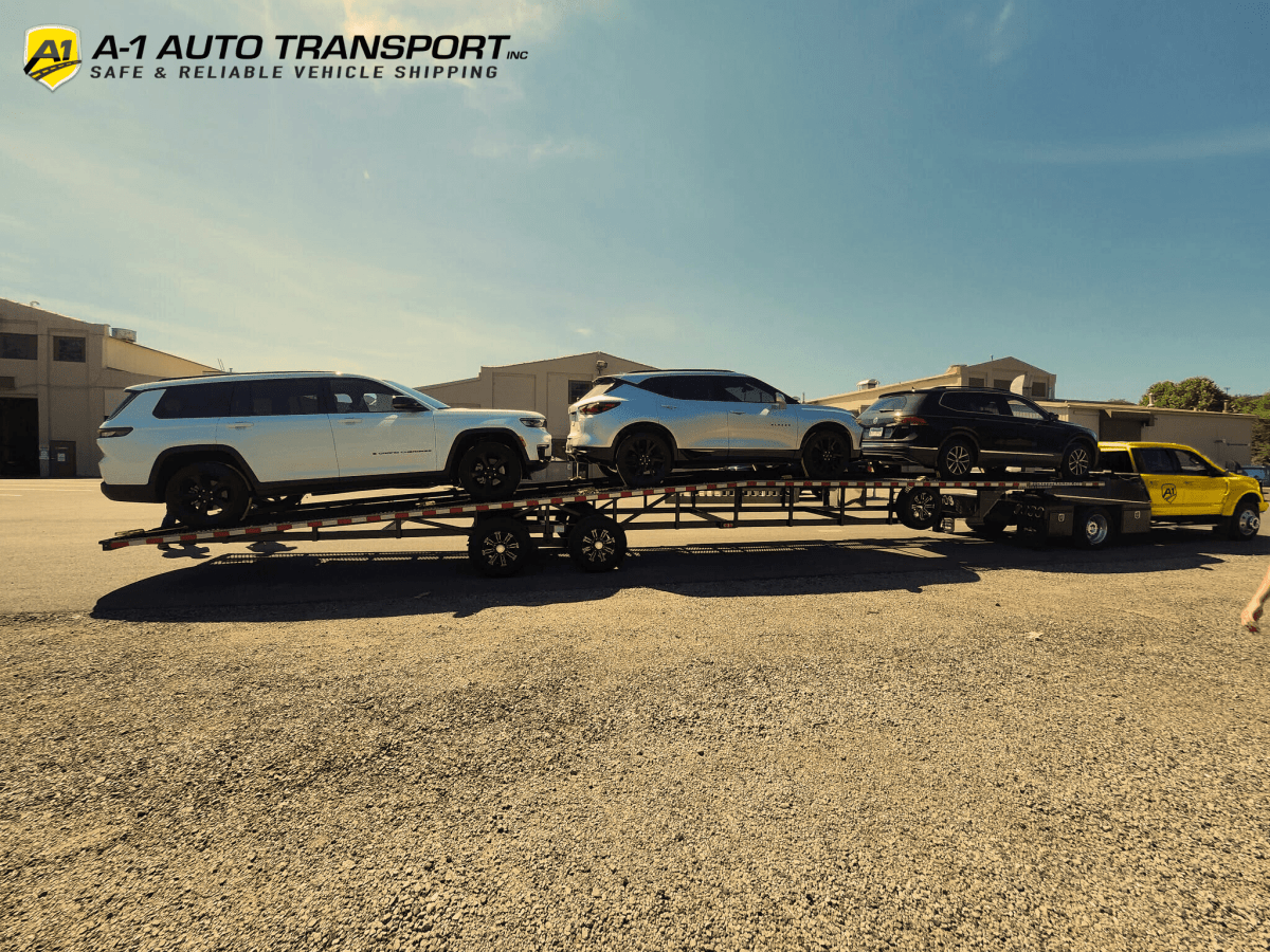 3 SUV Transport via Open Carrier: Reno, NV to Colorado Springs, CO