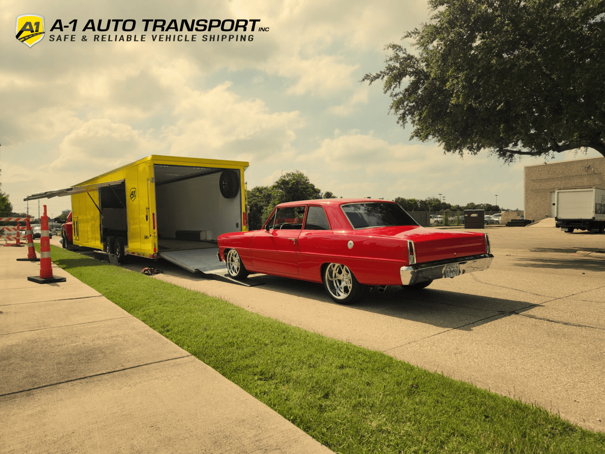 Enclosed Classic Car Transport from Greenville to Wichita