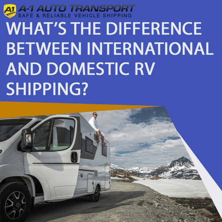 Difference between International and Domestic RV Shipping