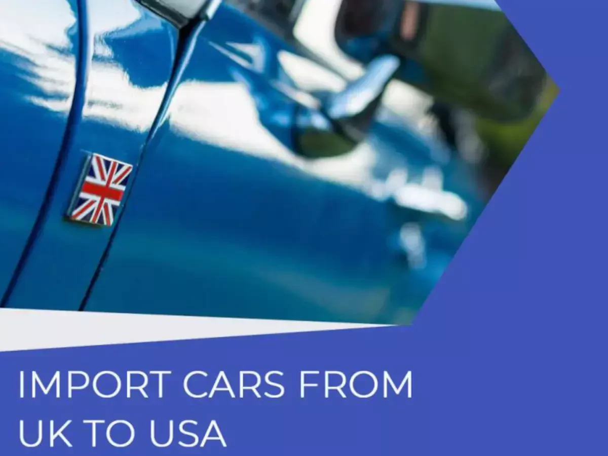 Import Cars from UK to USA