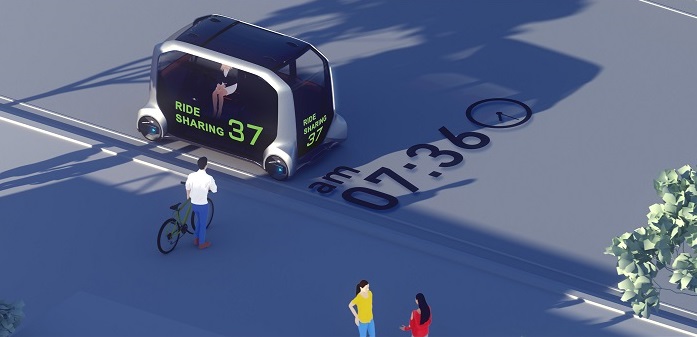 Toyota's New Concept to Combine Ride Sharing and Delivery Services