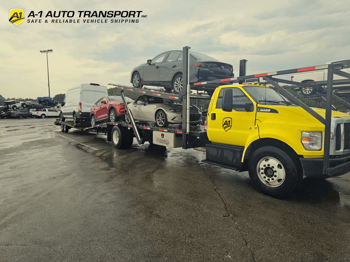 6-Vehicle Open Carrier Transport from Oklahoma City to Knoxville