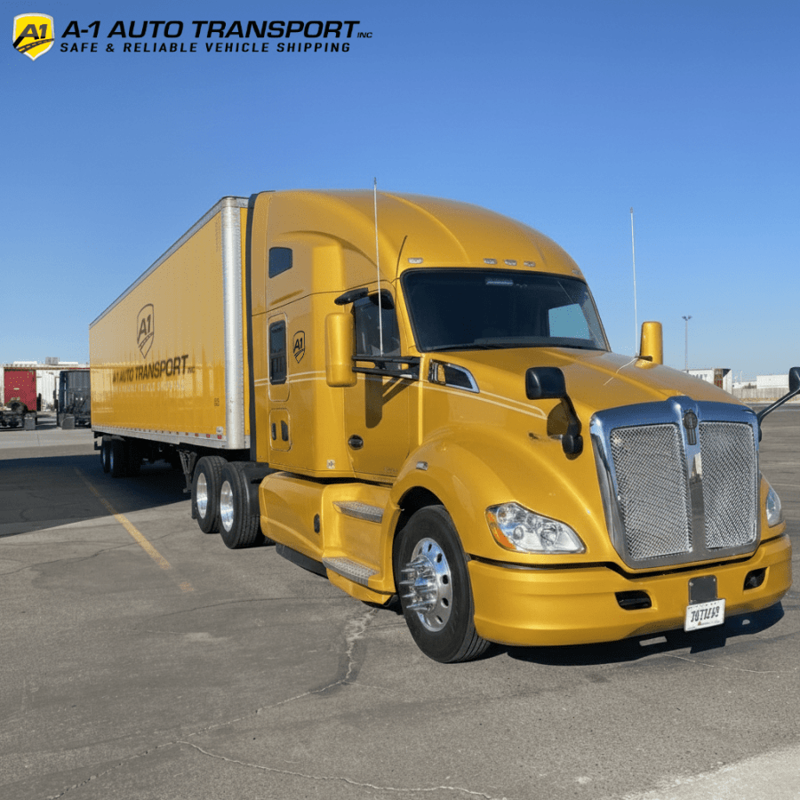 Kenworth Truck Transport from Bismarck to Charleston | A1 Auto Transport
