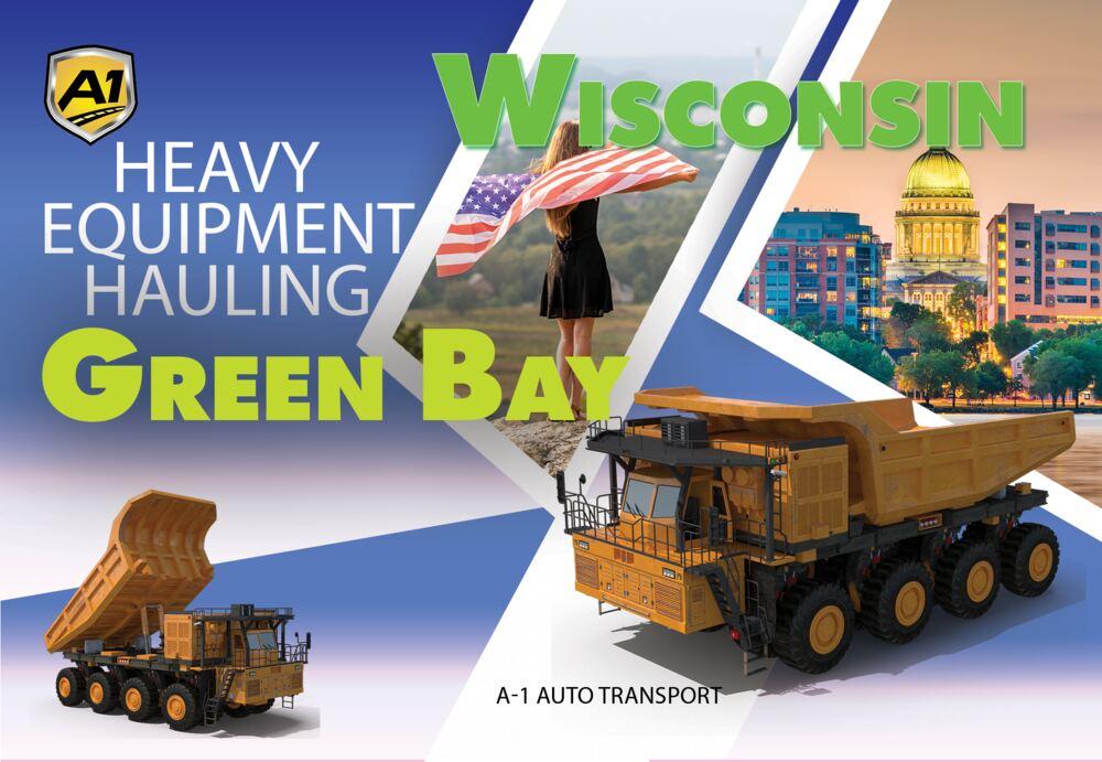 Green Bay Heavy Equipment Shipping Rates A1 Auto Transport Company WI