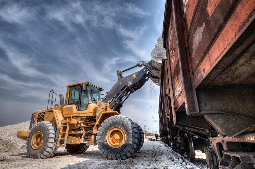 a big bulldozer