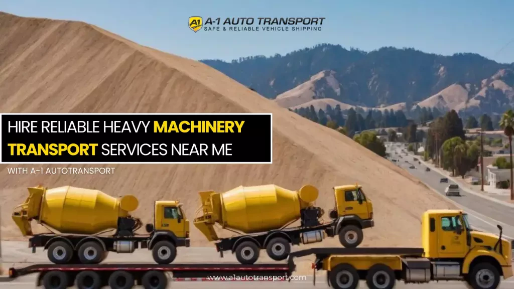 yellow concrete mixer on a truck
