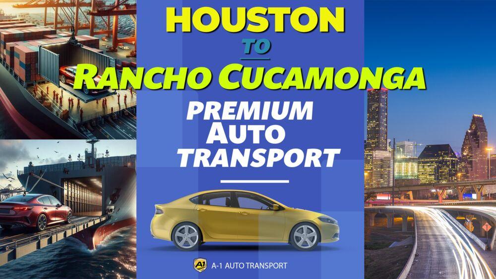 Houston to Rancho Cucamonga Car Shipping A1 Auto Transport