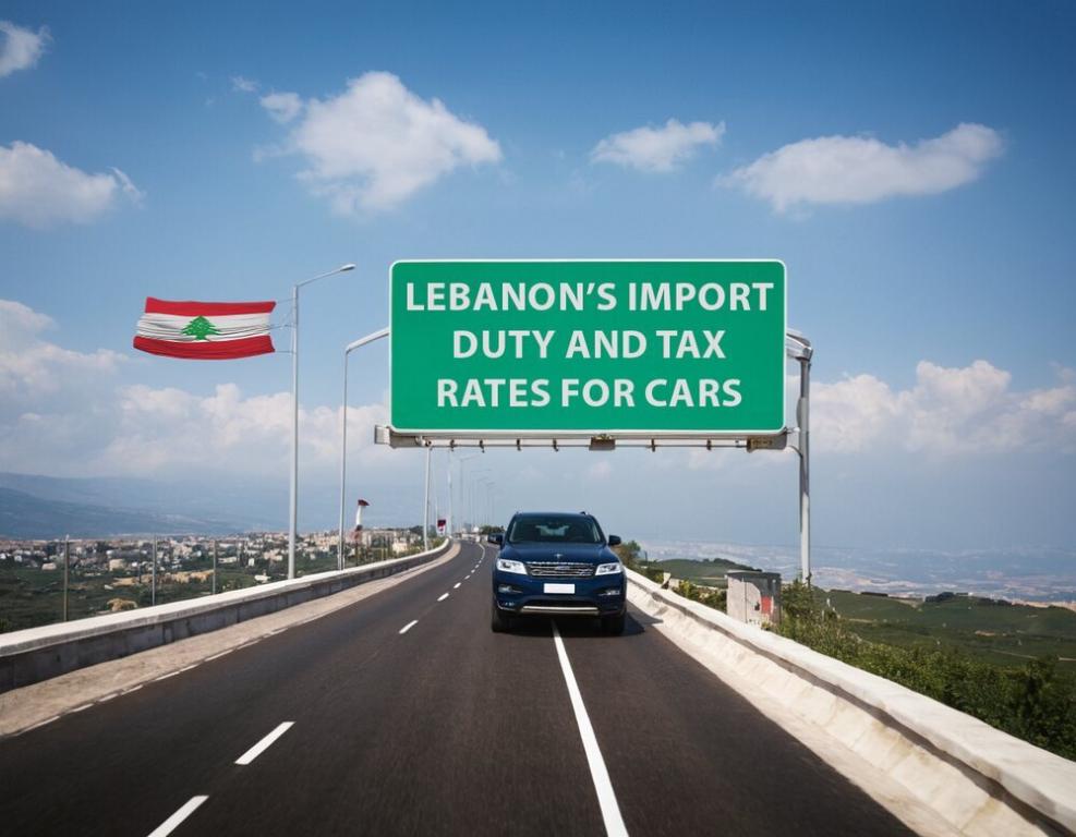 Shipping a Car to Lebanon, Import Taxes and Duties