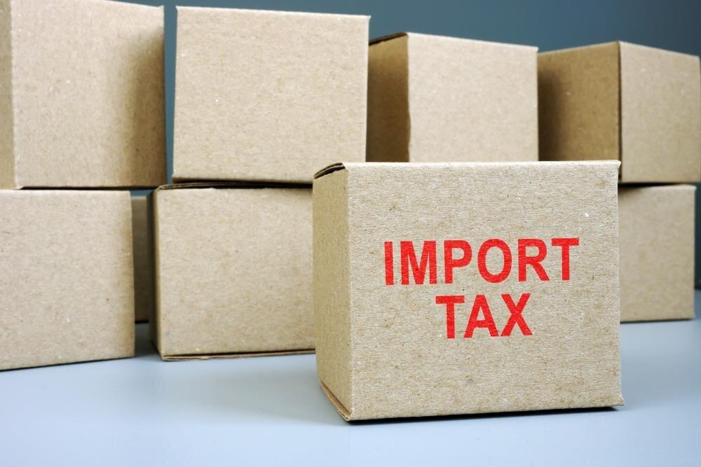 How much is import tax in Spain?