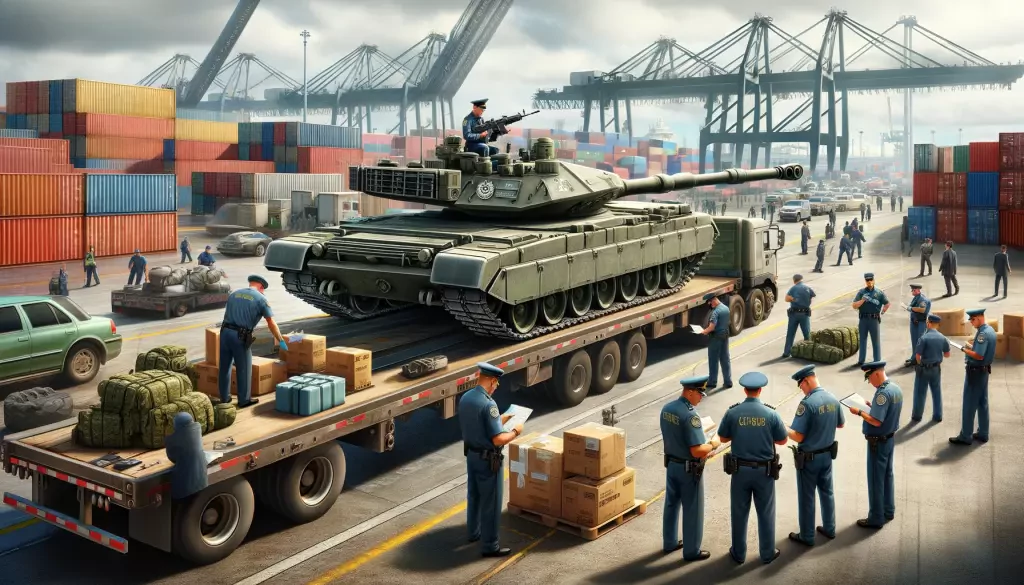 Importing A T 72 Tank