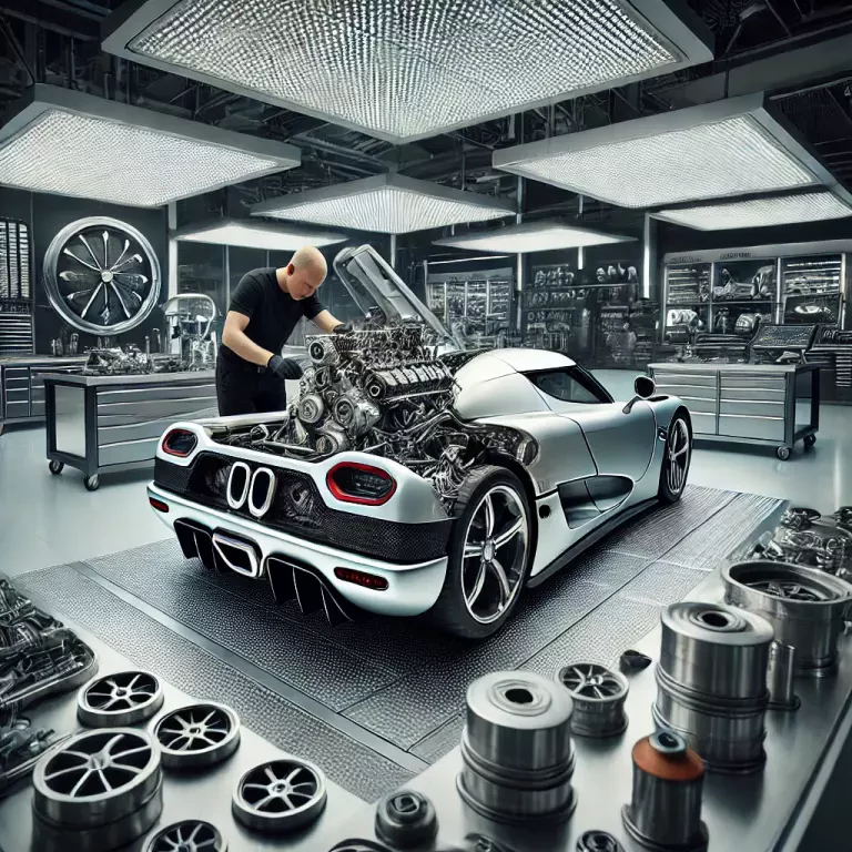 Inside The Koenigsegg Automotive Workshop