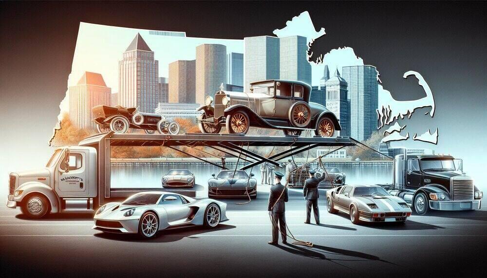 Enclosed Car Shipping Massachusetts Rates A1 Auto Transport
