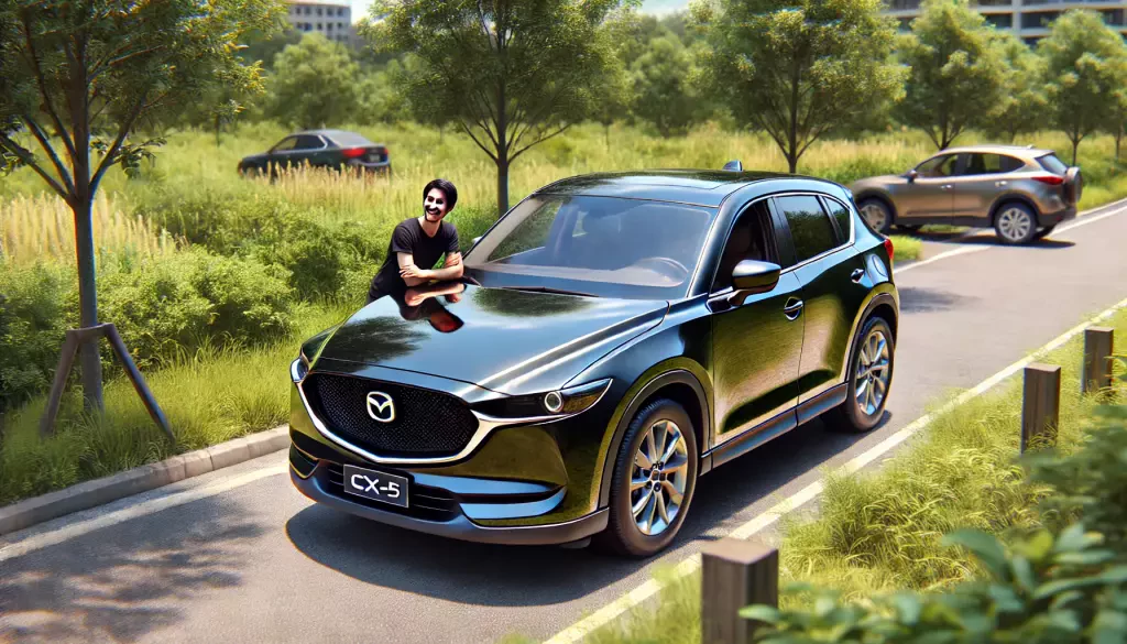 Mazda Cx 5 Parked In An Open Area