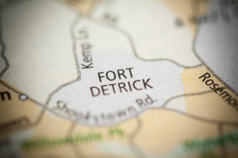 Fort Detrick, United States Army Garrison Auto Transport Military Car