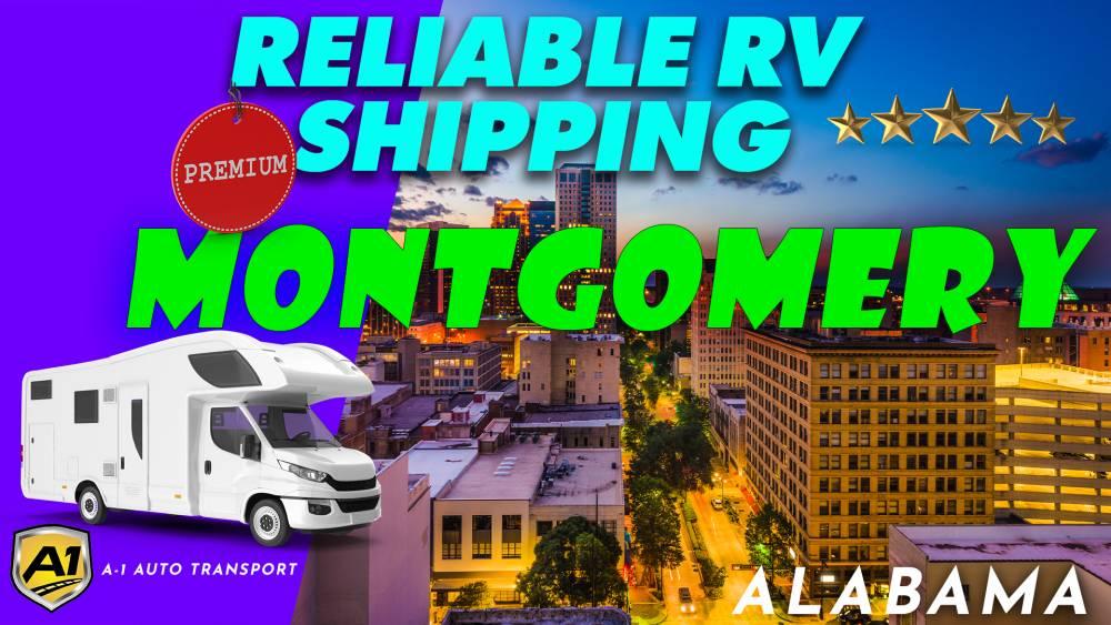 Montgomery RV Shipping Rates A1 Auto Transport Company AL