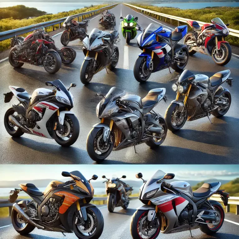 Motorcycle Models From Top Brands Like Honda Yamaha Kawasaki And Harley Davidson