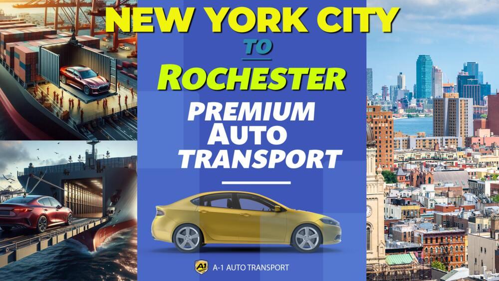 New York City to Rochester Car Shipping A1 Auto Transport