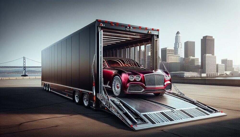 Enclosed Car Shipping Oakland Rates A1 Auto Transport