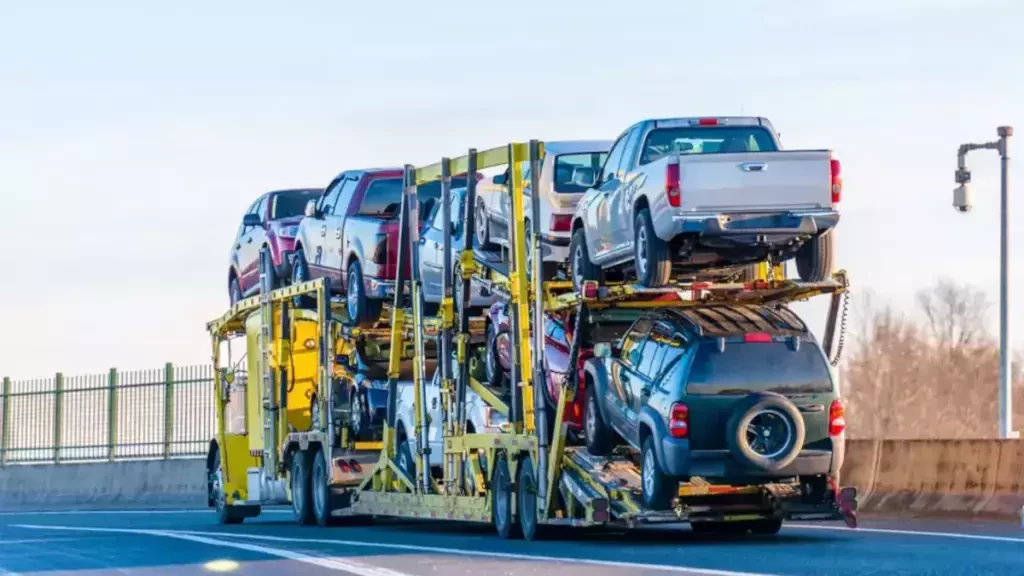 a big vehicle carrier