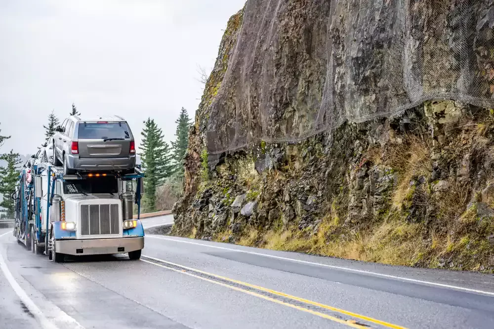 vehicles transporting carrier