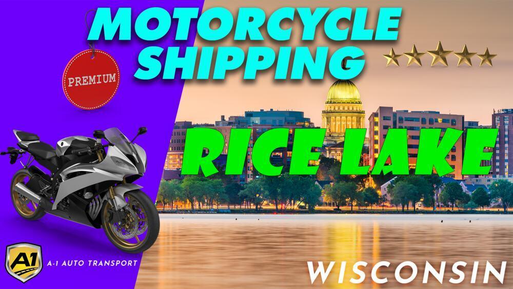 Rice Lake Motorcycle Shipping Rates A1 Auto Transport Company WI