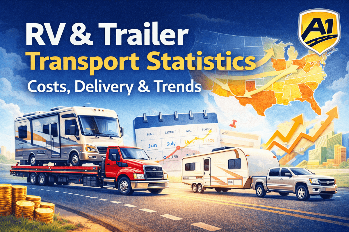 RV & Trailer Transport Statistics: Costs, Delivery & Trends