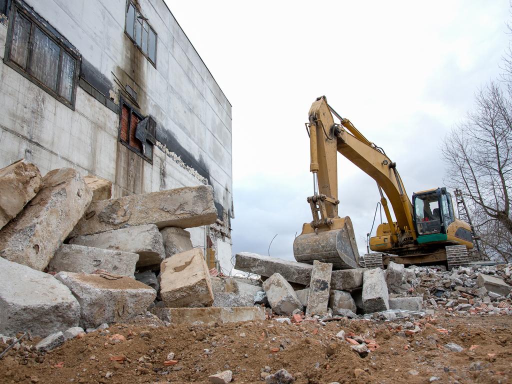 Demolition Shears Transport Services