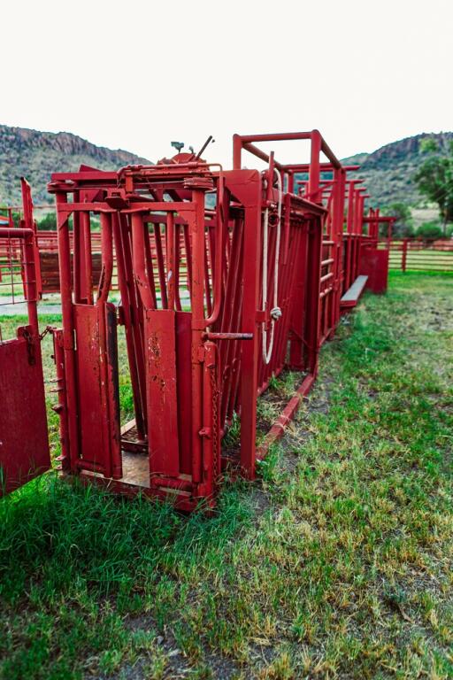 Shipping a cattle chute