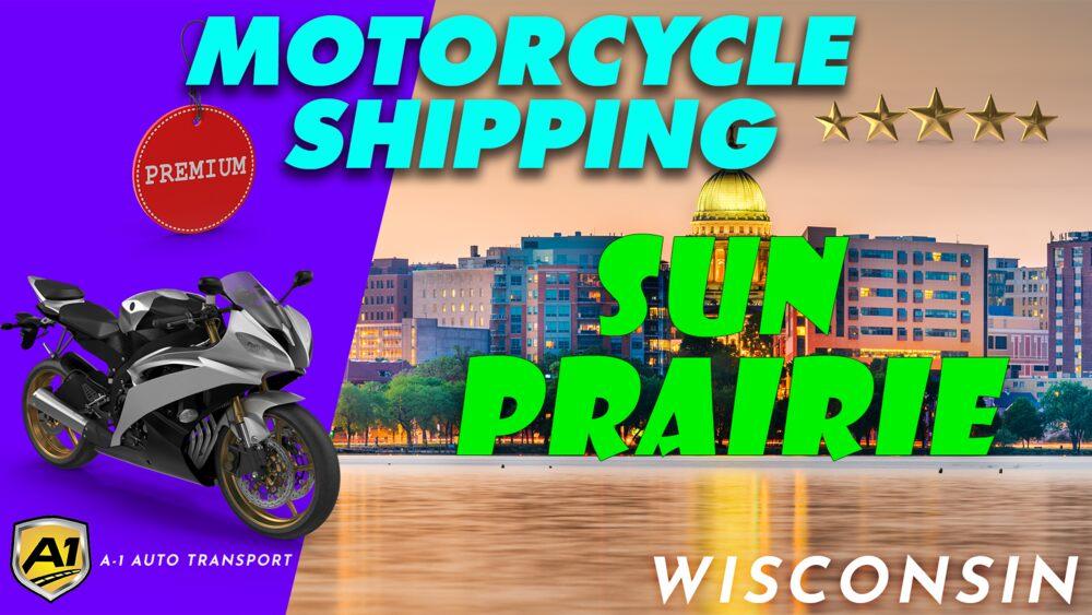 Sun Prairie Motorcycle Shipping Rates A1 Auto Transport Company WI