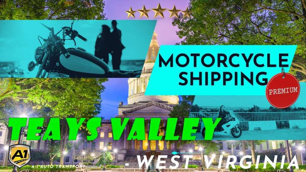 Teays Valley Motorcycle Shipping Rates A1 Auto Transport Company WV