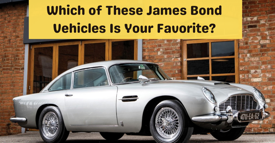 Which of These James Bond Vehicles Is Your Favorite?