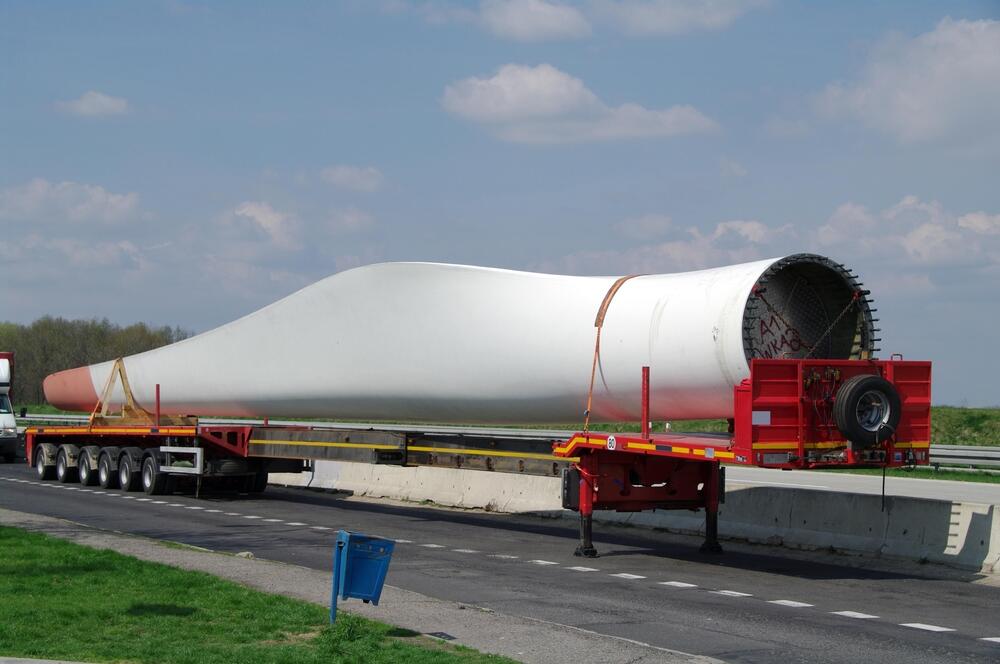 Wind Turbine Blade Transport